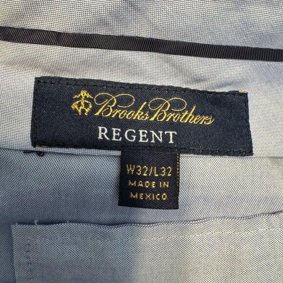 Brooks Brothers Vitale Barberis Canonico Regent Pants Men Size 32x32 Wool Mohair - Picture 4 of 7